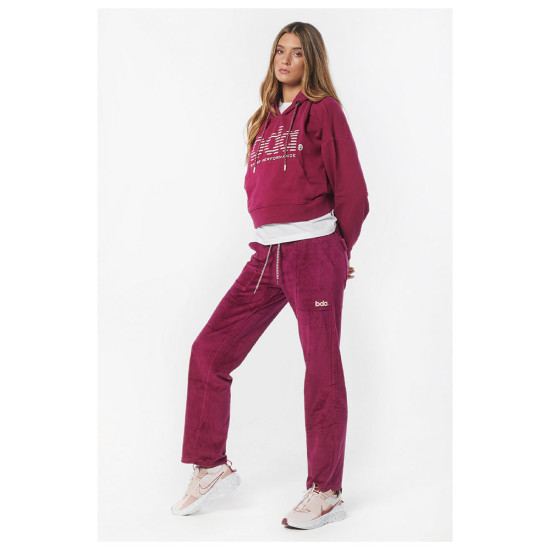 Bodyaction Γυναικείο φούτερ Oversized Cropped Hoodie Bodyaction Γυναικείο φούτερ Oversized Cropped Hoodie